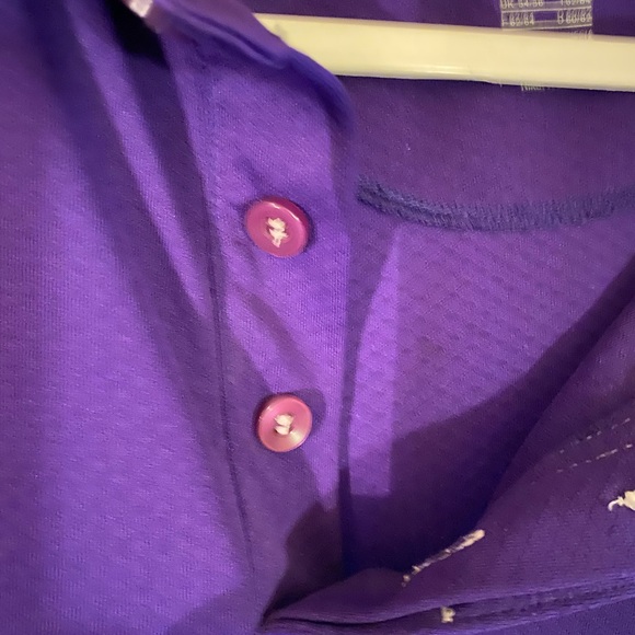 Nike Vikings 3X purple/white polo - Picture 4 of 9